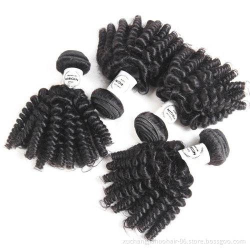 Wholesale Brazilian Hair Weave 12A Grade Double Drawn Aunty Funmi curly Human Hair bundles